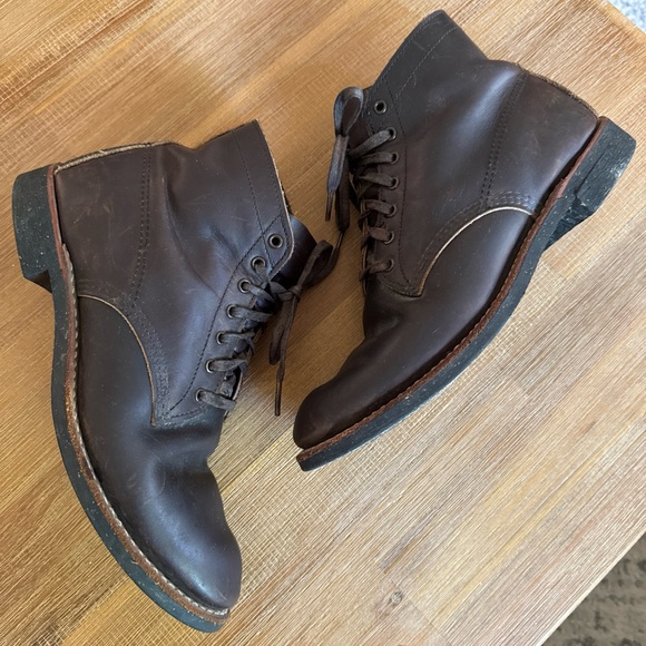 Red Wing Merchant 8061 Ebony Harness Men’s Size 9 - Picture 5 of 8